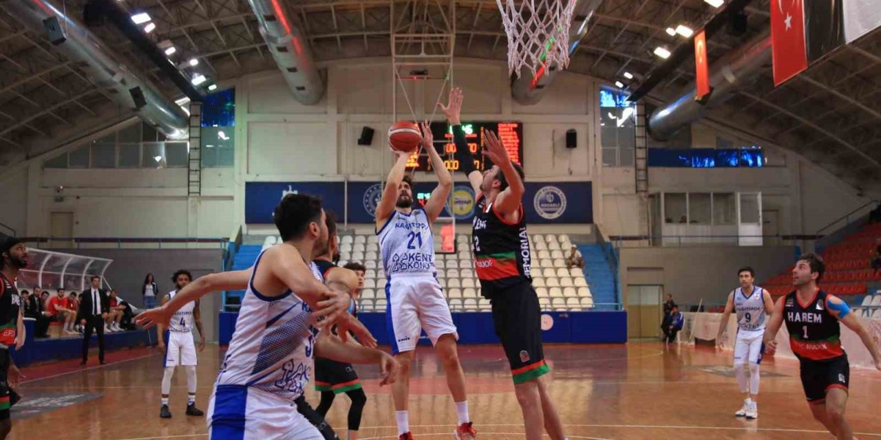 TBL: Kocaeli BŞB Kağıtspor: 85 - Haremspor: 106
