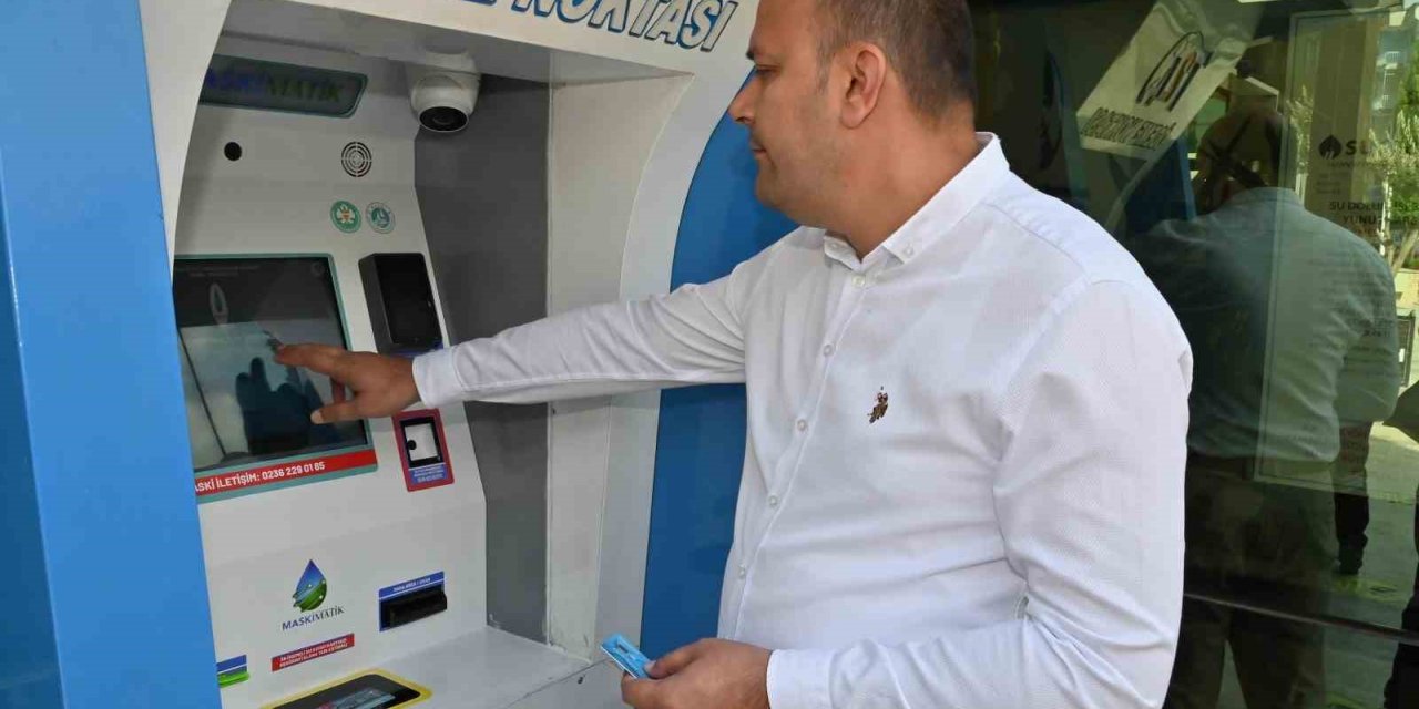 MASKİ MATİK vatandaşın kullanımına sunuldu