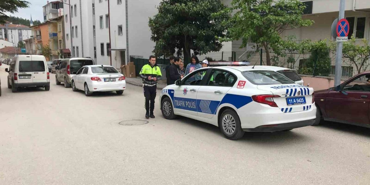 Bilecik’te zincirleme trafik kazası: 1 yaralı
