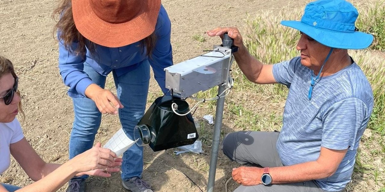 Söke’de pamuk zararlı takibinde dijital dönem