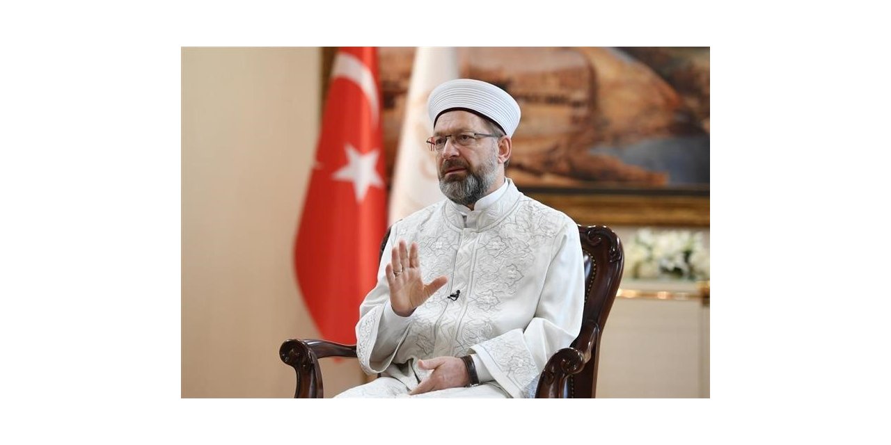 Diyanet İşleri Başkanı Erbaş’tan Mescid-i Aksa baskınına tepki