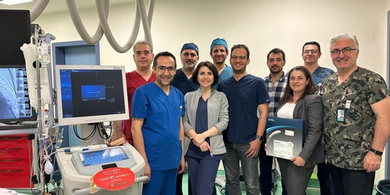 Eskişehir’de ilk kez 3 hasta IVUS tekniği uygulanarak tedavi edildi