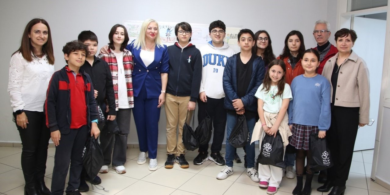 Nilüfer’in başarılı karikatüristlerine teşekkür