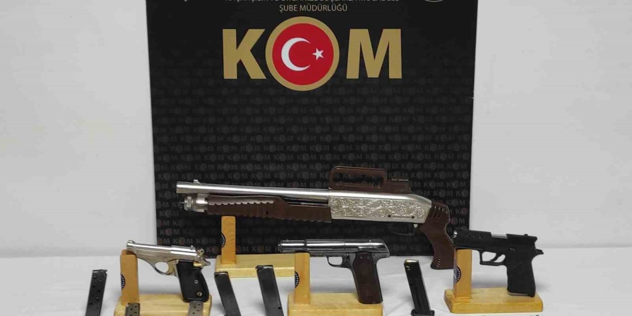 Kastamonu’da kaçak silah operasyonu: 2 gözaltı