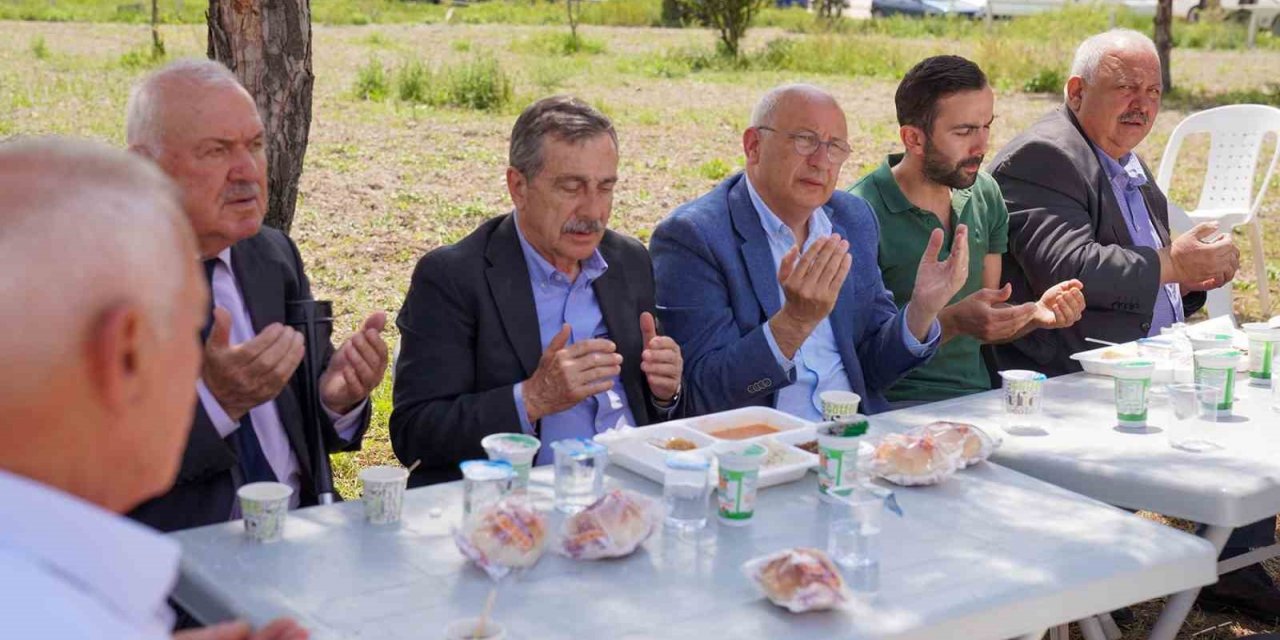 Başkan Ataç yağmur dualarına katıldı