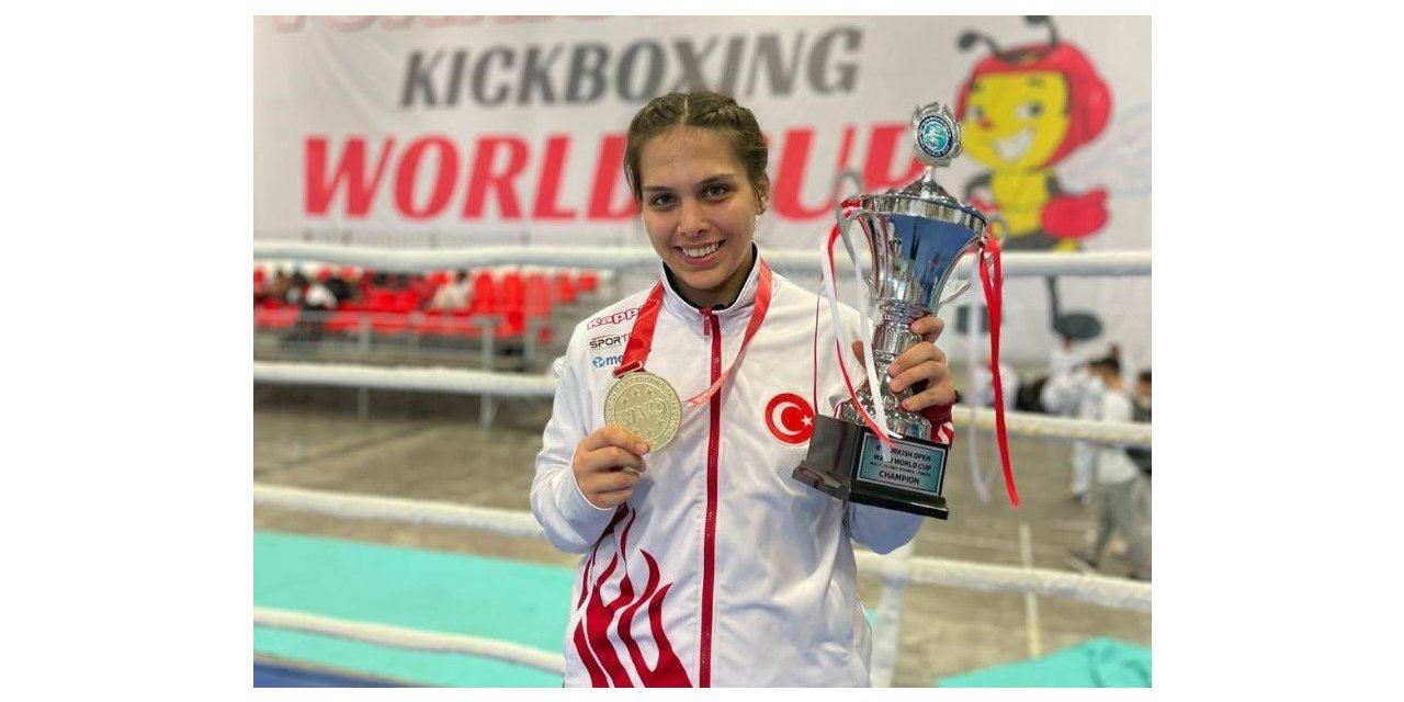 Kick Boks Dünya Kupası şampiyonasında 3’te 3 yaptılar