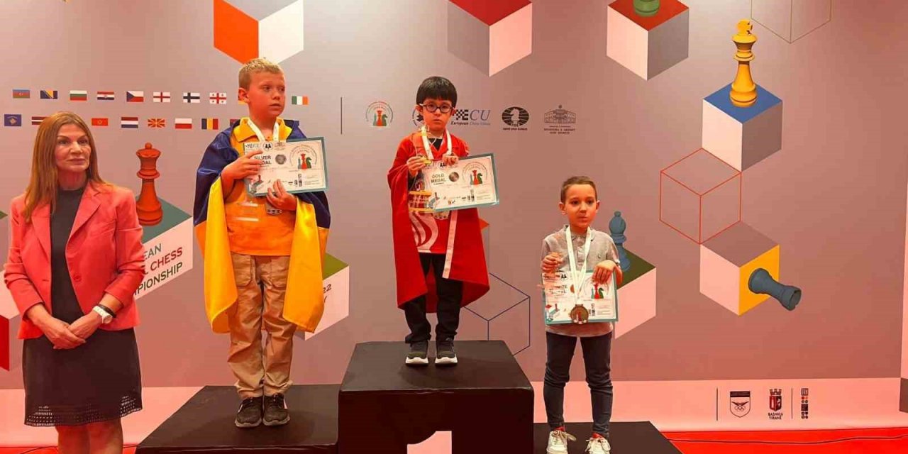 Türkiye, Avrupa Okullar Satranç Şampiyonası’nda birinci oldu