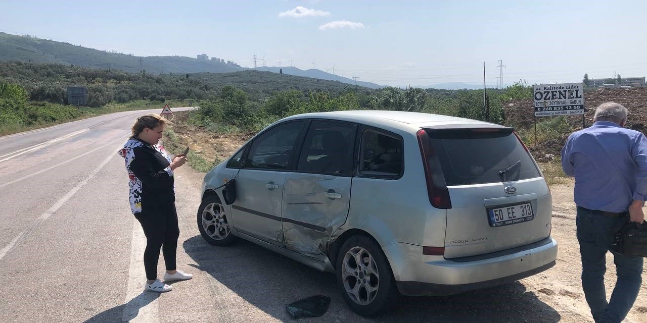 Erdek’te trafik kazası: 1 yaralı