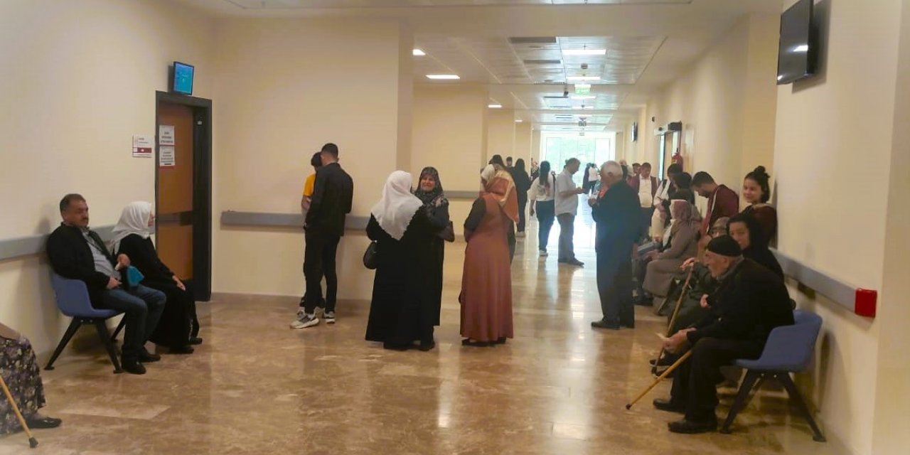 Battalgazi Devlet Hastanesi tam kapasite hizmetini sürdürüyor