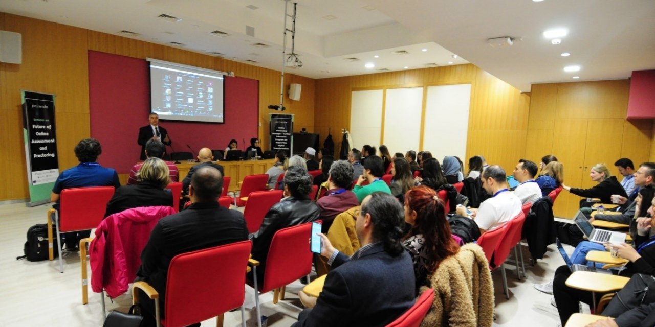 Çevrimiçi gözetimli sınavlar uluslararası seminerde konuşuldu