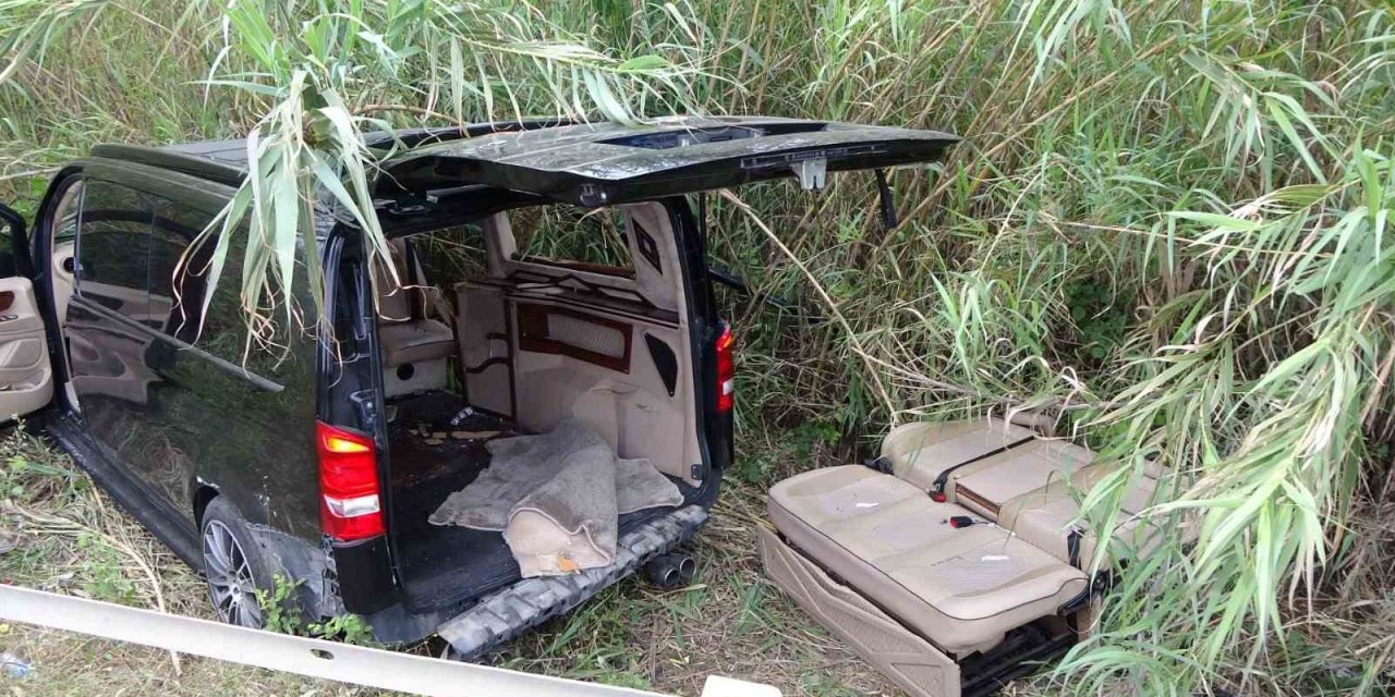 Manavgat’ta VİP kaza, 4 Alman turist yaralandı