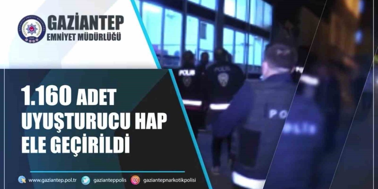 Gaziantep’te uyuşturucu operasyonu: 17 tutuklama