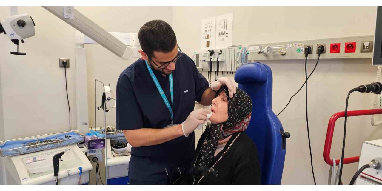 Dudağında kitle bulunan hasta 4 saatlik ameliyat ile sağlığına kavuştu