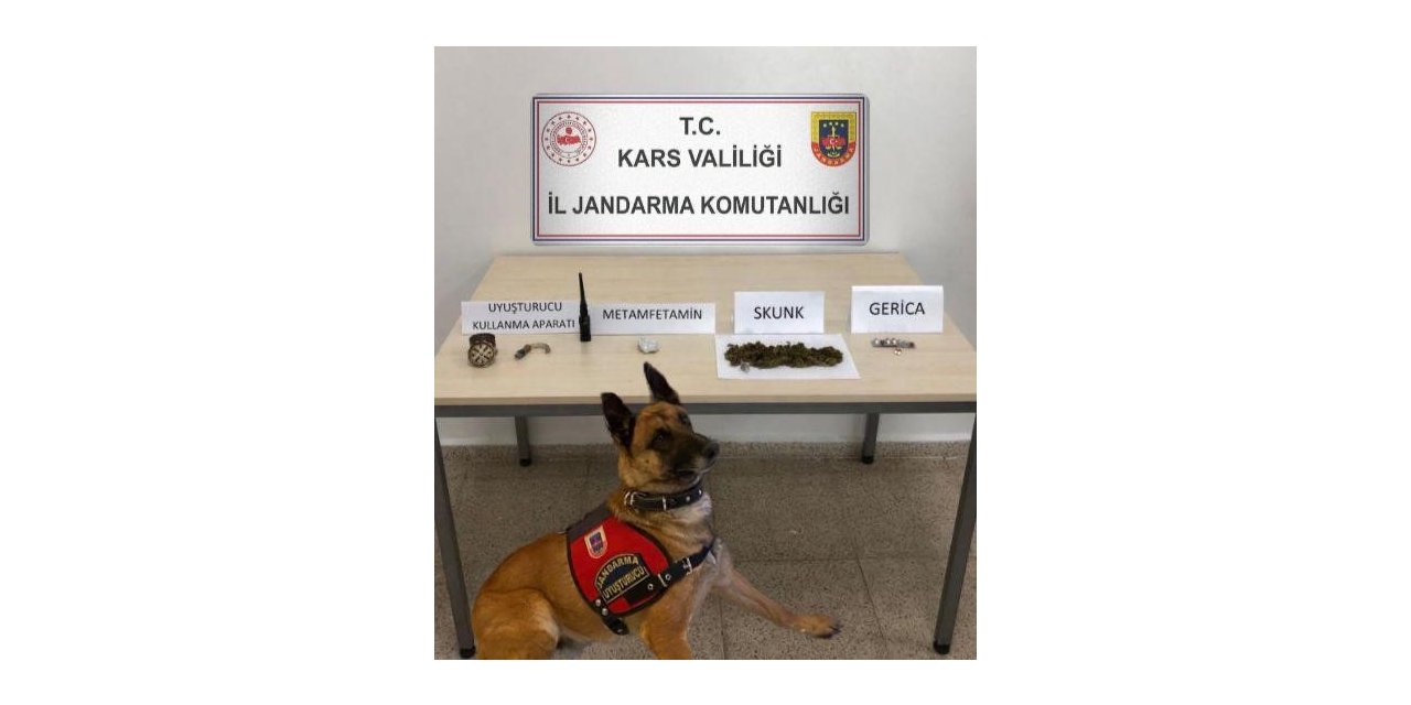 Kars’ta jandarmadan uyuşturucuya geçit yok