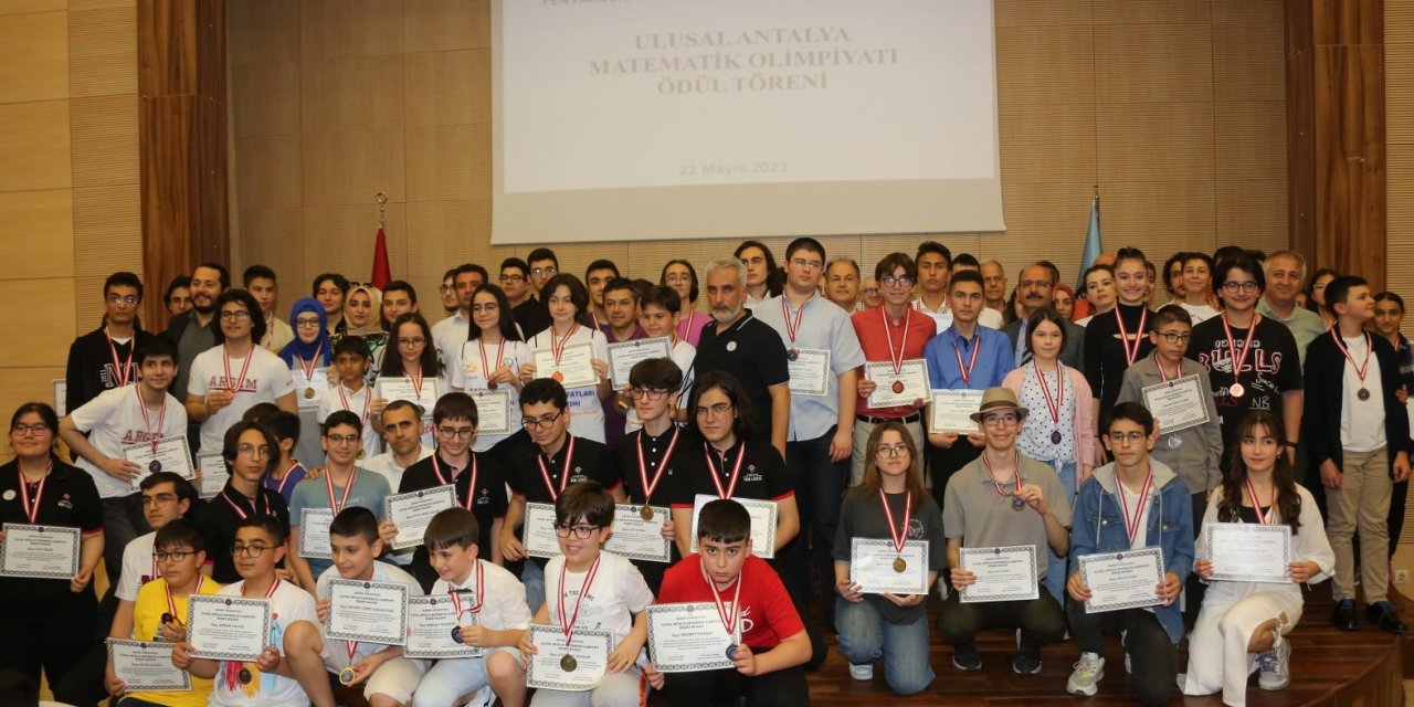 27. Ulusal Antalya Matematik Olimpiyatları sonuçları açıklandı
