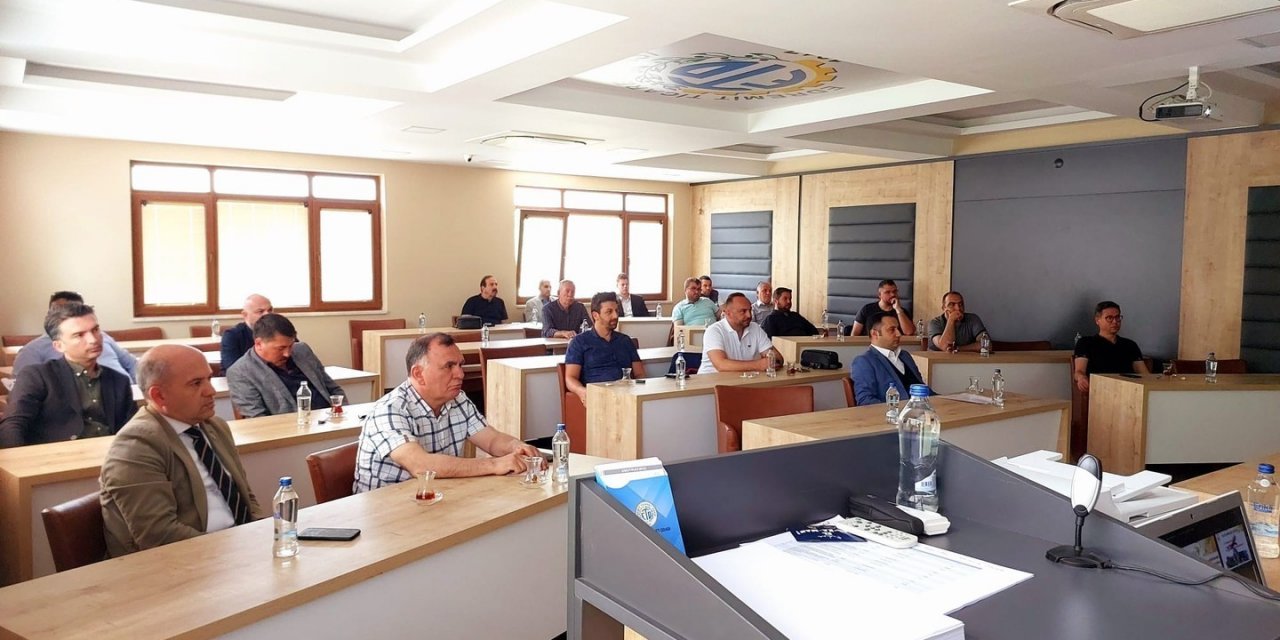 TDİOSB bilgilendirme toplantısı ETO meclis salonunda gerçekleşti