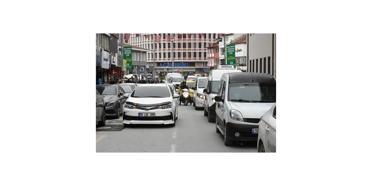 Balıkesir’de trafiğe kayıtlı araç 555 bin oldu