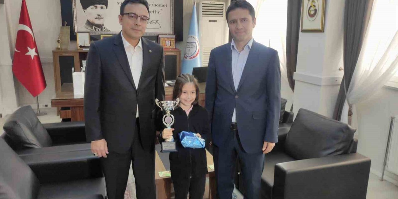 Elif Çankaya, il birincisi oldu