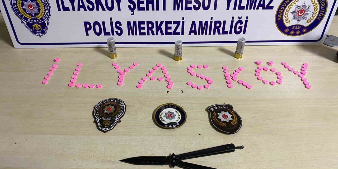 Şüpheli araçta uyuşturucu ele geçirildi