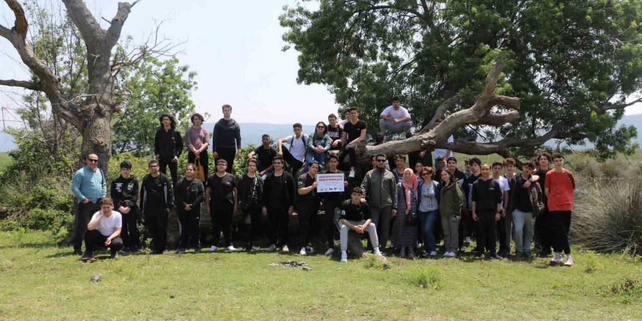 Bursa’da lise öğrencileri 22 Mayıs Uluslararası Biyolojik Çeşitlilik Gününe dikkat çetki