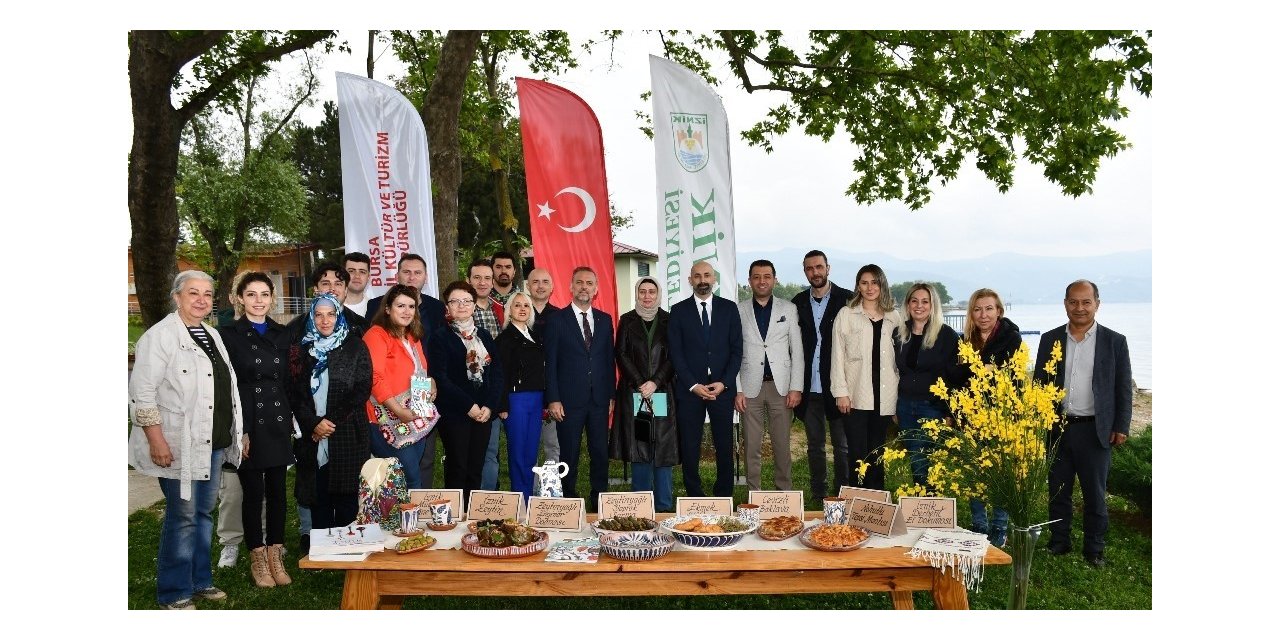 İznik Gölü’nde Türk Mutfağı Haftası kutlandı