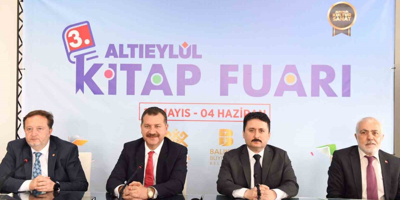Altıeylül Belediyesi 3. Kitap Fuarı açılıyor