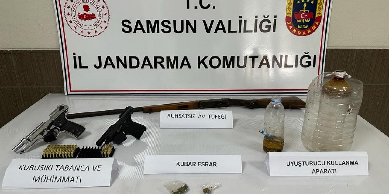 Çarşamba’da uyuşturucu operasyonu: 13 gözaltı