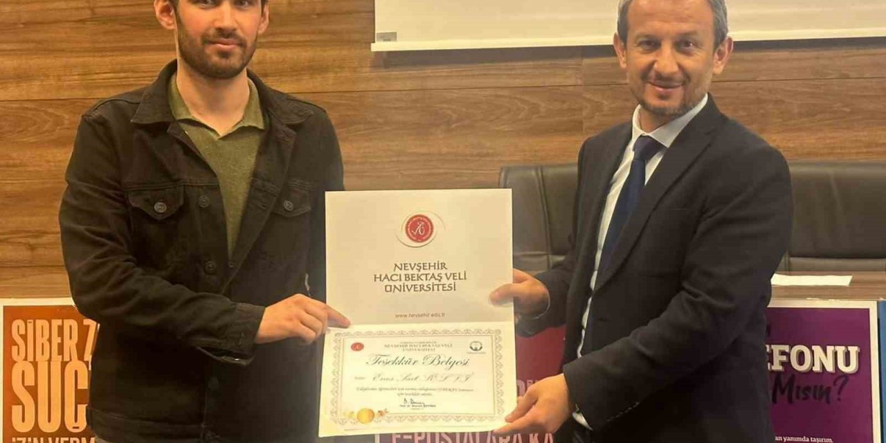 NEVÜ Diş Hekimliği Fakültesi öğrencilerine ‘SİBERAY’ konulu seminer verildi