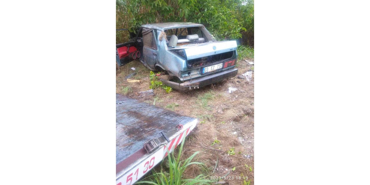 Buharkent’te trafik kazası: 2 yaralı