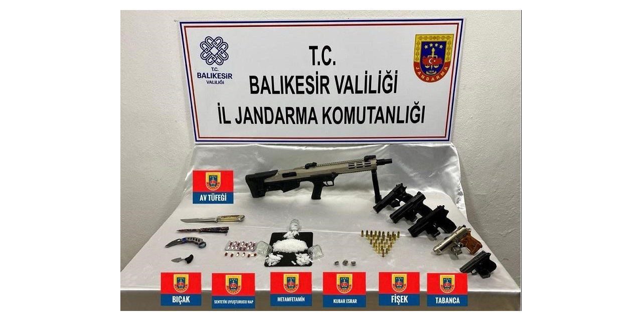 Balıkesir’de jandarmadan 16 şüpheliye gözaltı