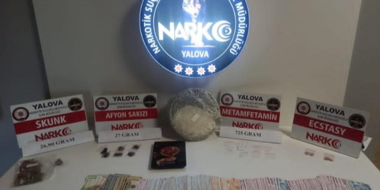 Yalova’daki uyuşturucu operasyonunda 1 tutuklama