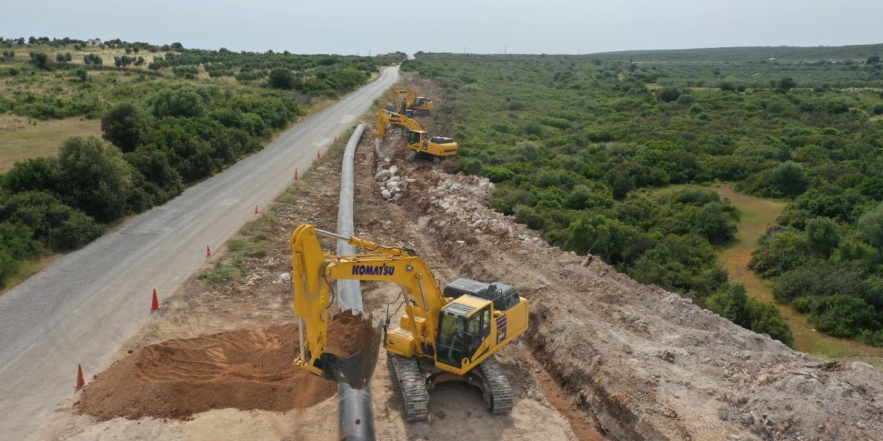 Aydın Büyükşehir Belediyesi kentin altyapı ağını güçlendiriyor