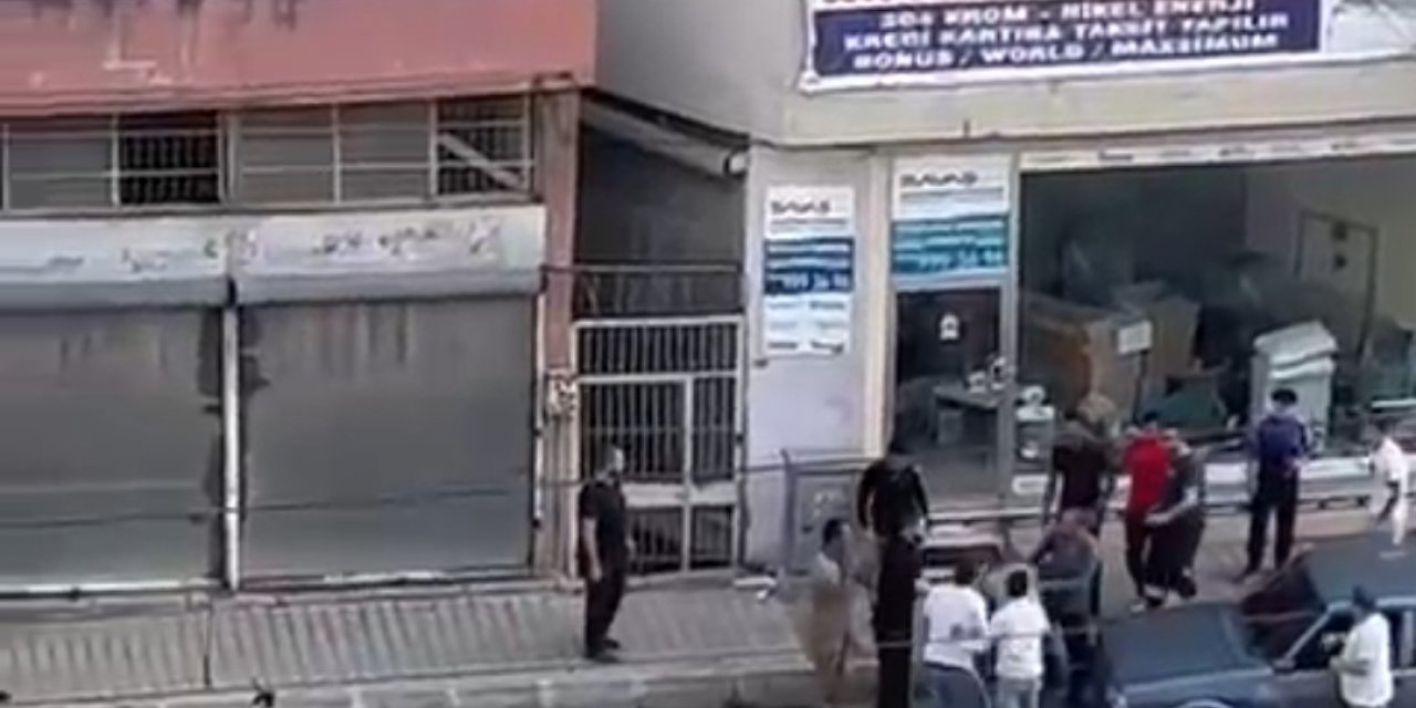 Boks maçı değil, trafik kazası sonrası kavga