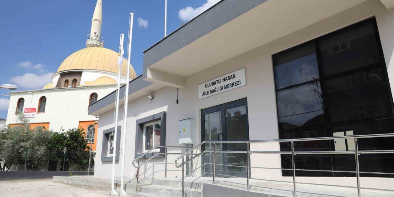 Ulubatlı Hasan Aile Sağlığı Merkezi açılıyor