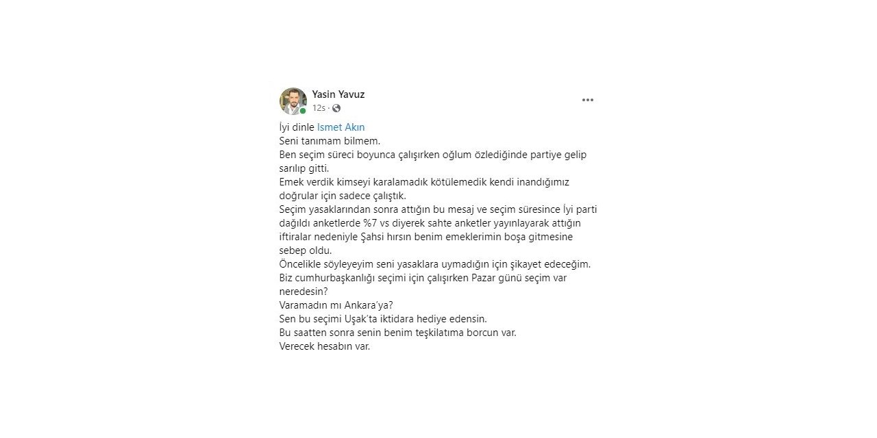 Uşak’ta Millet İttifakı’nda derin çatlak
