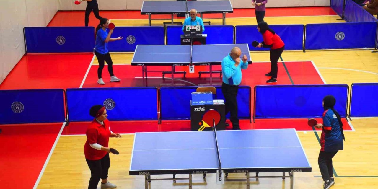 Masa tenisi şampiyonları Karabük’te belirlenecek
