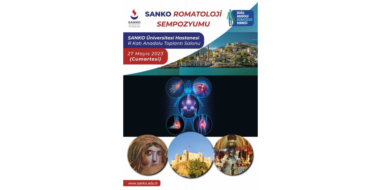 SANKO Üniversitesi Romatoloji Sempozyumu düzenleyecek
