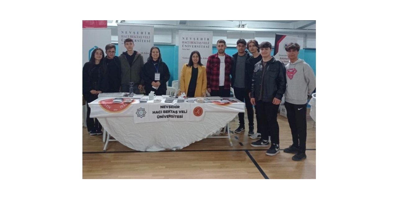 NEVÜ Yozgat’ta Üniversite Tanıtım ve Tercih Fuarı’nda