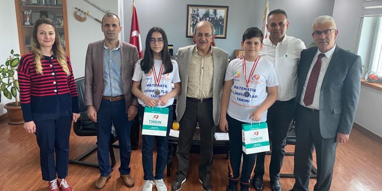 Tekden Eğitim Kurumları’ndan Matematik Olimpiyatlarında büyük başarı