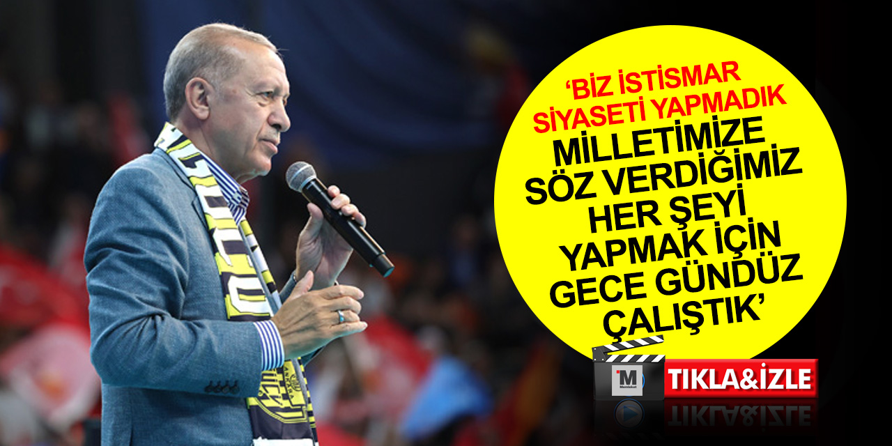 Cumhurbaşkanı Erdoğan: Sen nasıl hesap uzmanısın ki toplam oyları 1 puan eden partilere 40’a yakın milletvekili verdin?