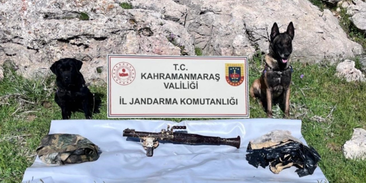 Teröristlere ait RPG 7 roketatar ele geçirildi