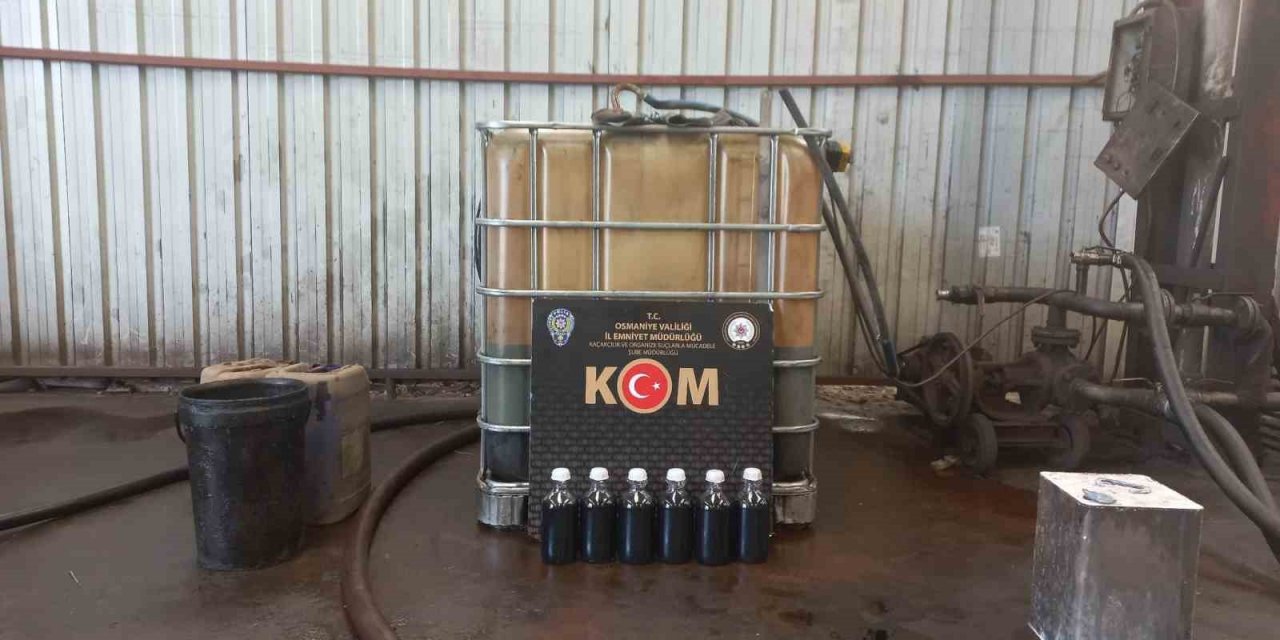 Fabrikayı kaçak akaryakıt tesisine çevirdiler: 16 gözaltı