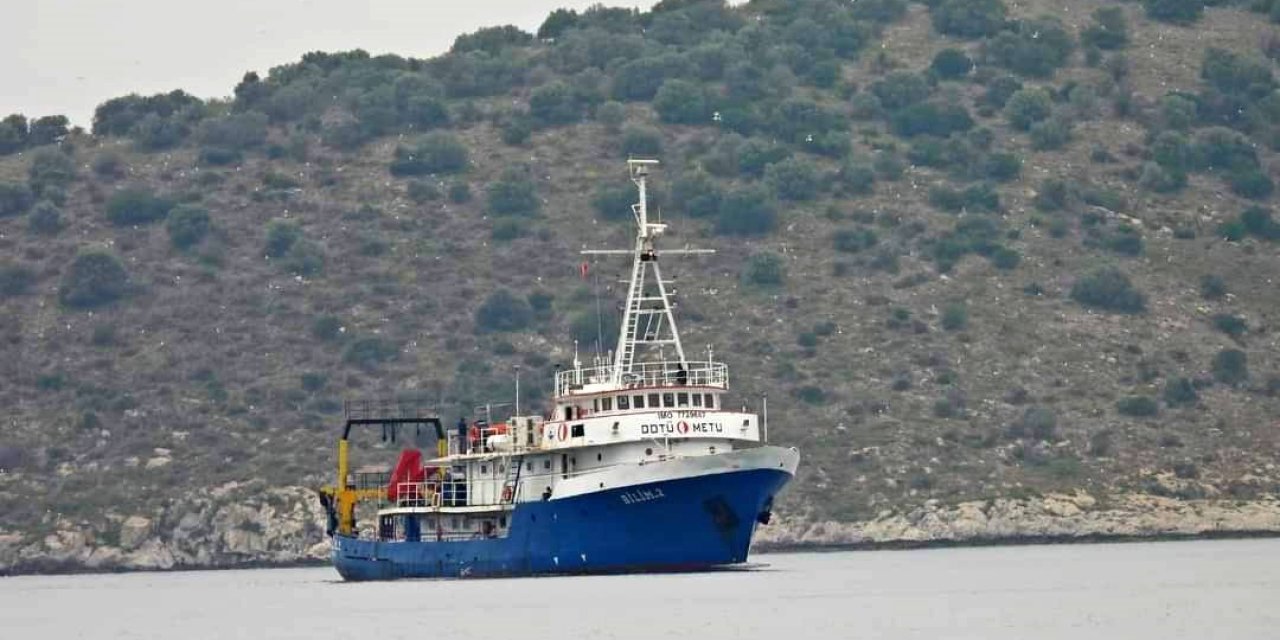 ODTÜ Bilim-2 araştırma gemisi Erdek’te