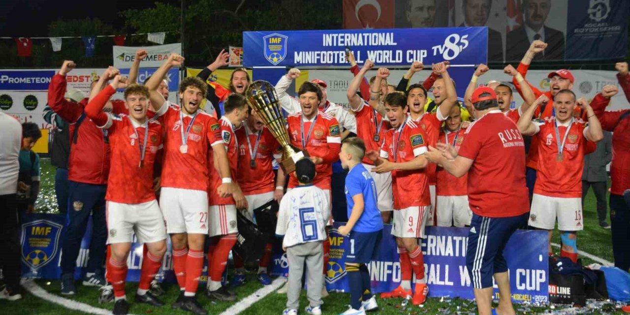 Uluslararası Mini Futbol Dünya Şampiyonası’nda şampiyon Rusya