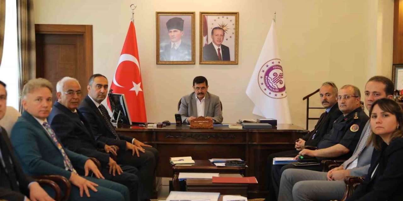 Burdur’da Seçim Güvenliği Toplantısı gerçekleştirildi