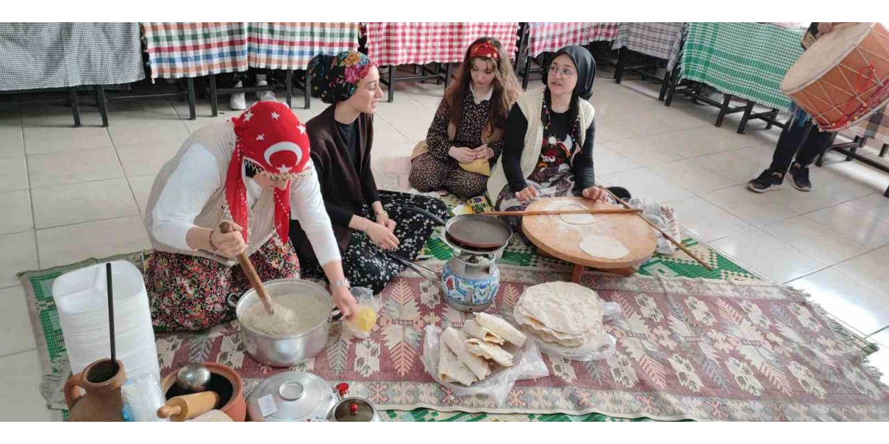 Yöresel Lezzetler Yarışması’nda renkli anlar