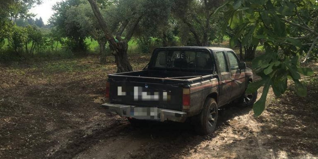 Çalıntı aracı jandarma buldu