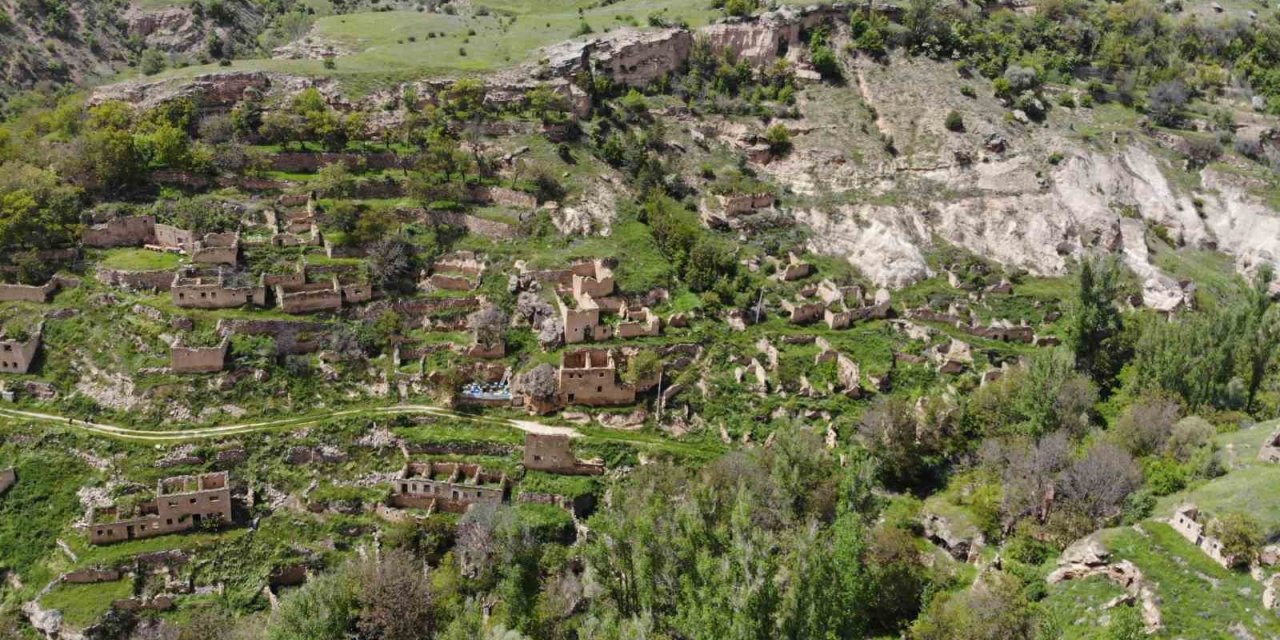 Gümüşhane’deki tarihi taş evler turizme kazandırılmayı bekliyor