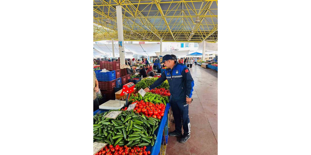 Ortaca zabıtasının etiket denetimleri sürüyor