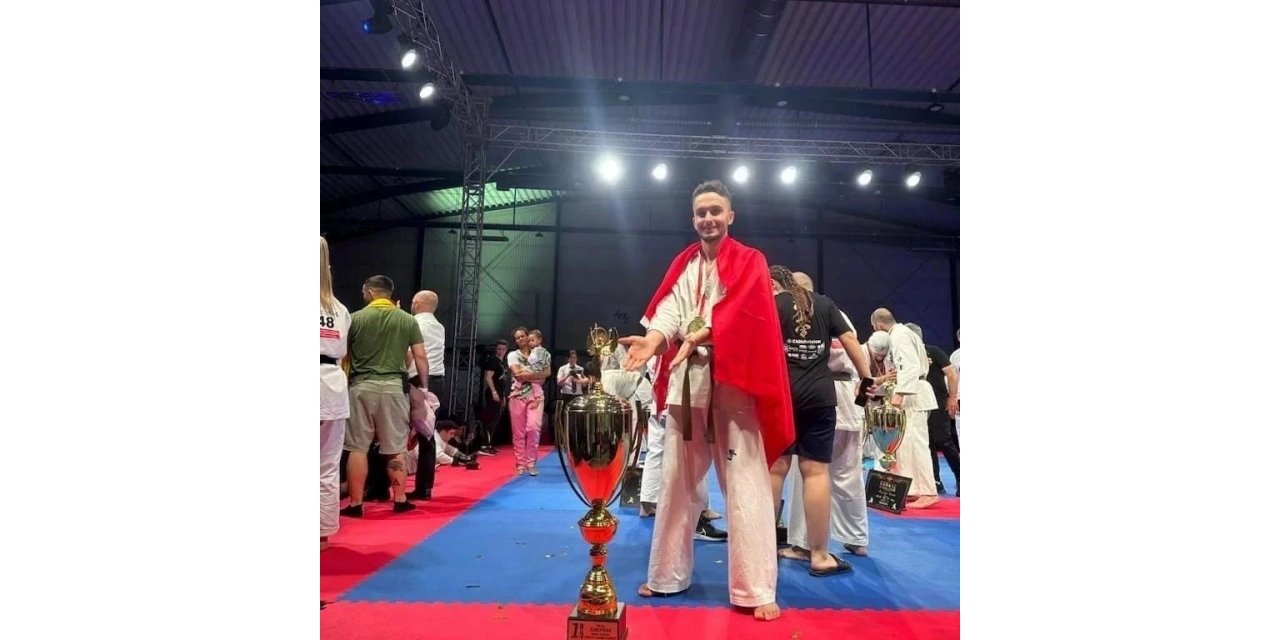 Bilecikli Milli Sporcu İsmet Durmuş Avrupa Şampiyonu oldu